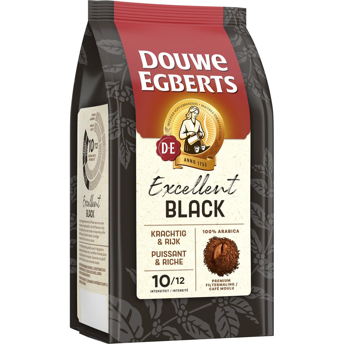 Douwe Egberts Excellent Black - Gemalen Koffie - 250g