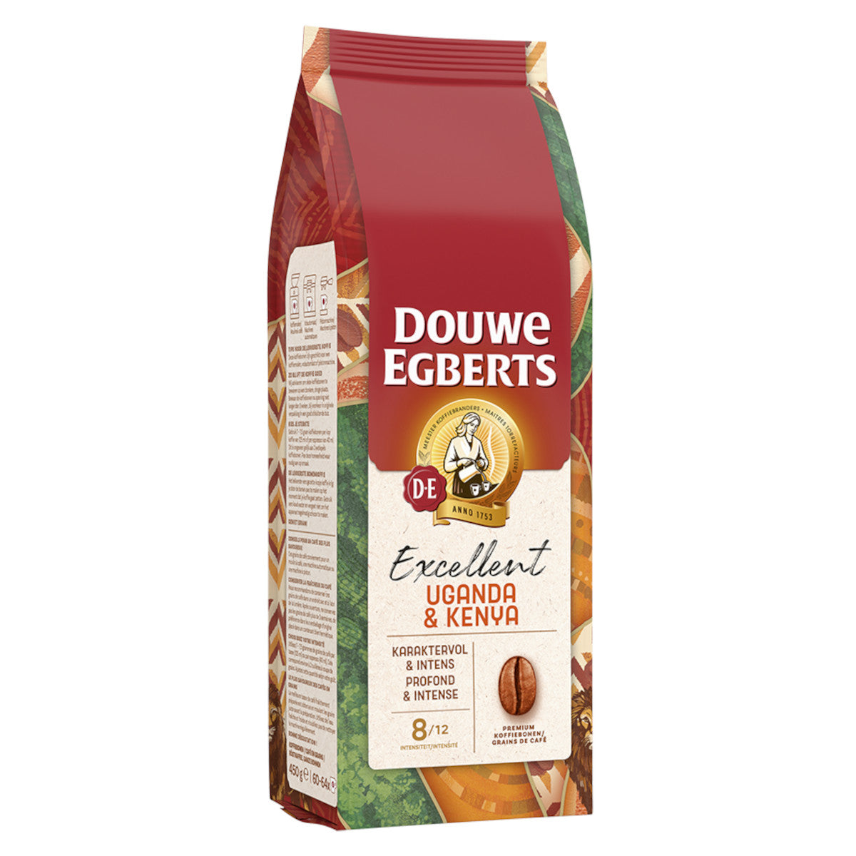 Douwe Egberts Excellent Uganda & Kenya - Koffiebonen - 450g