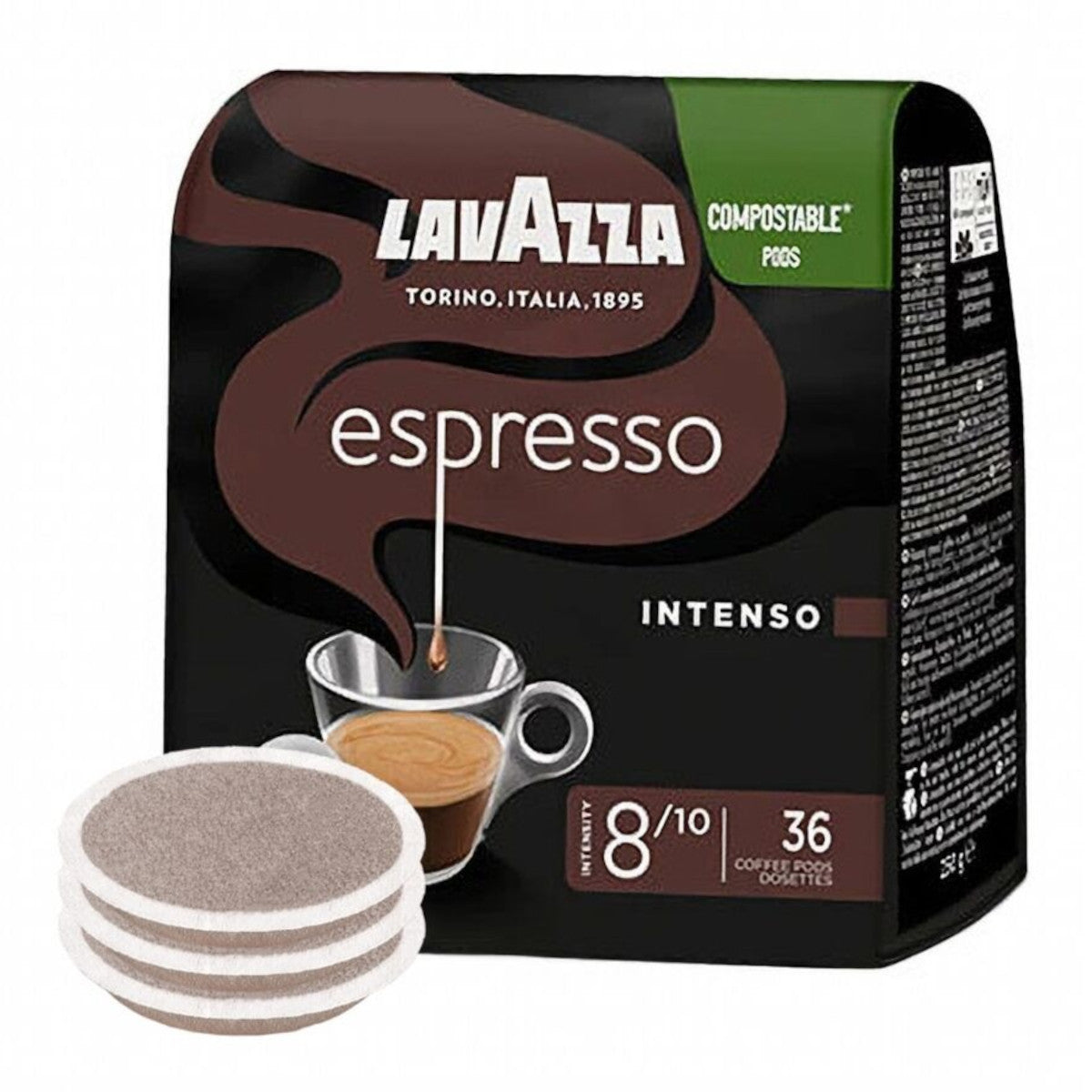 Lavazza Espresso Intenso - Koffiepads - 36