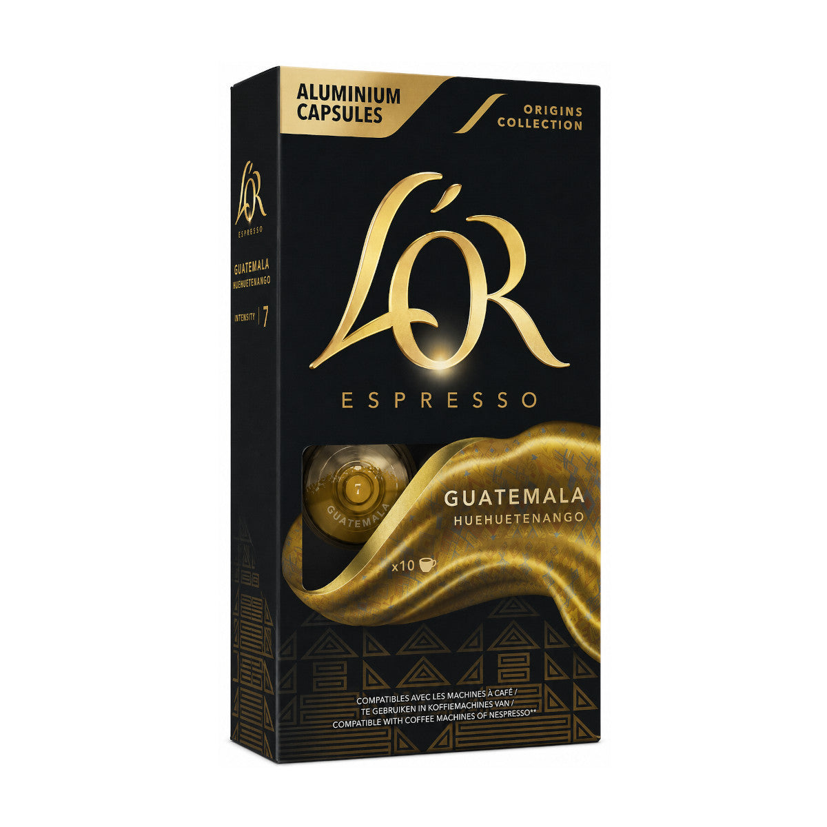 L'Or Espresso Origins Guatemala - 10 Koffiecups Compatibel met Nespresso Coffee Machine (kopie)