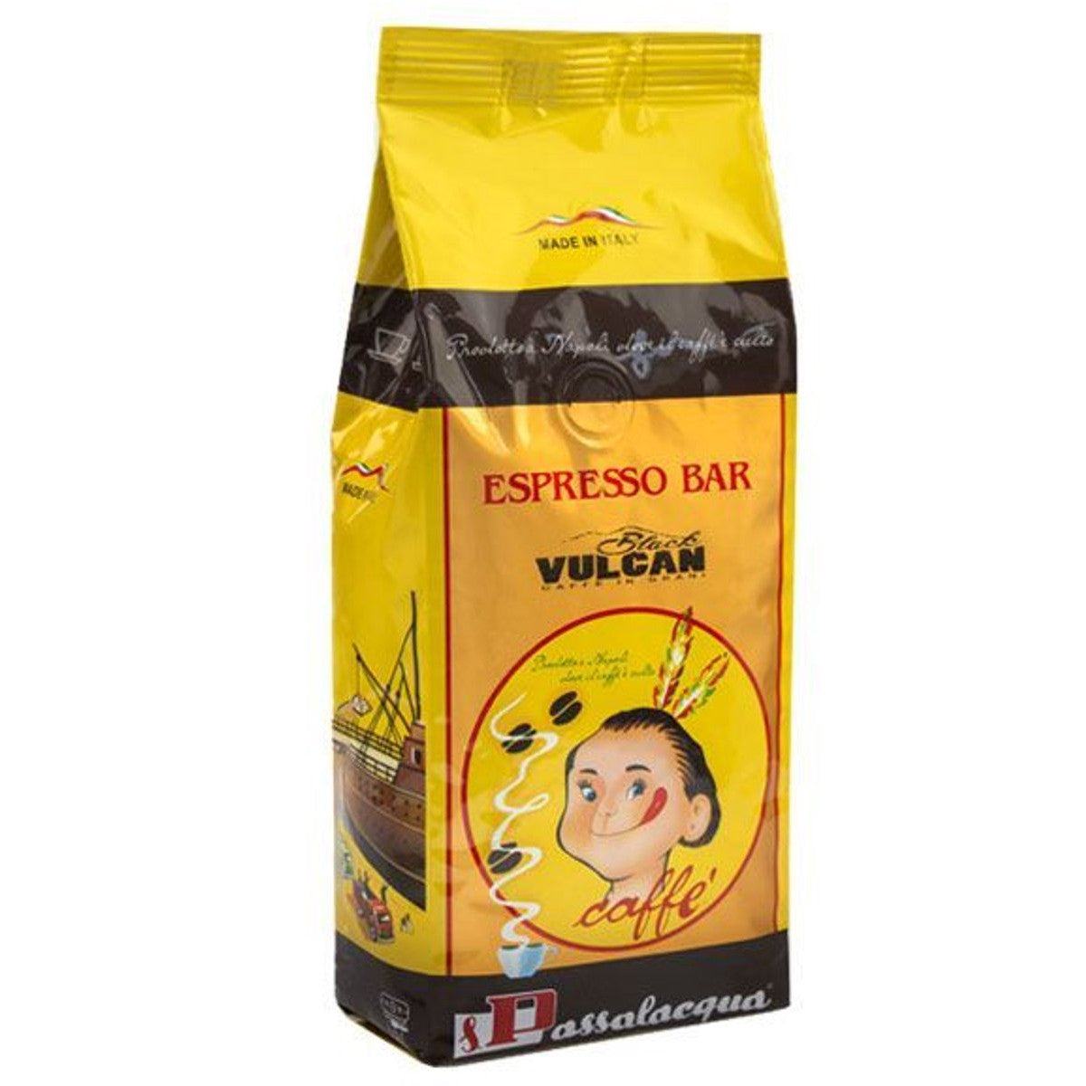 Passalacqua Espresso Bar Black Vulcan - Koffiebonen - 500g
