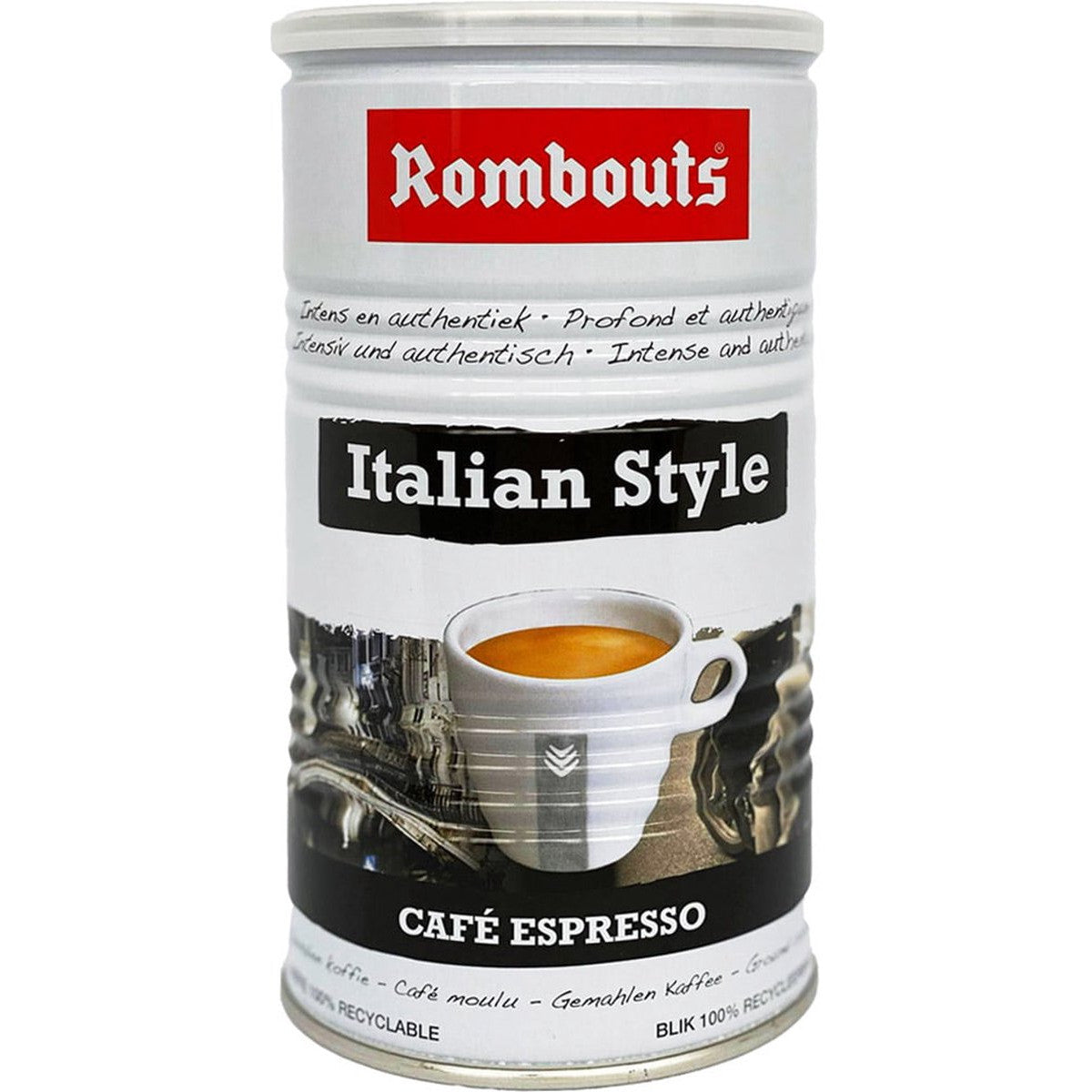 Rombouts Italian Style Cafe Espresso - Gemalen Koffie - 500g