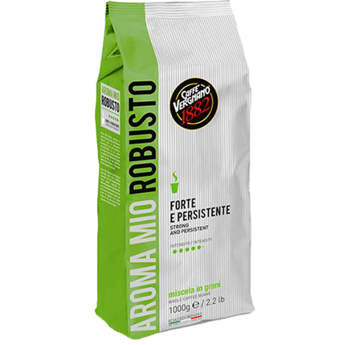 Caffe Vergnano 1882 Aroma Mio Robusto Forte E Persistente - Koffiebonen - 1000g