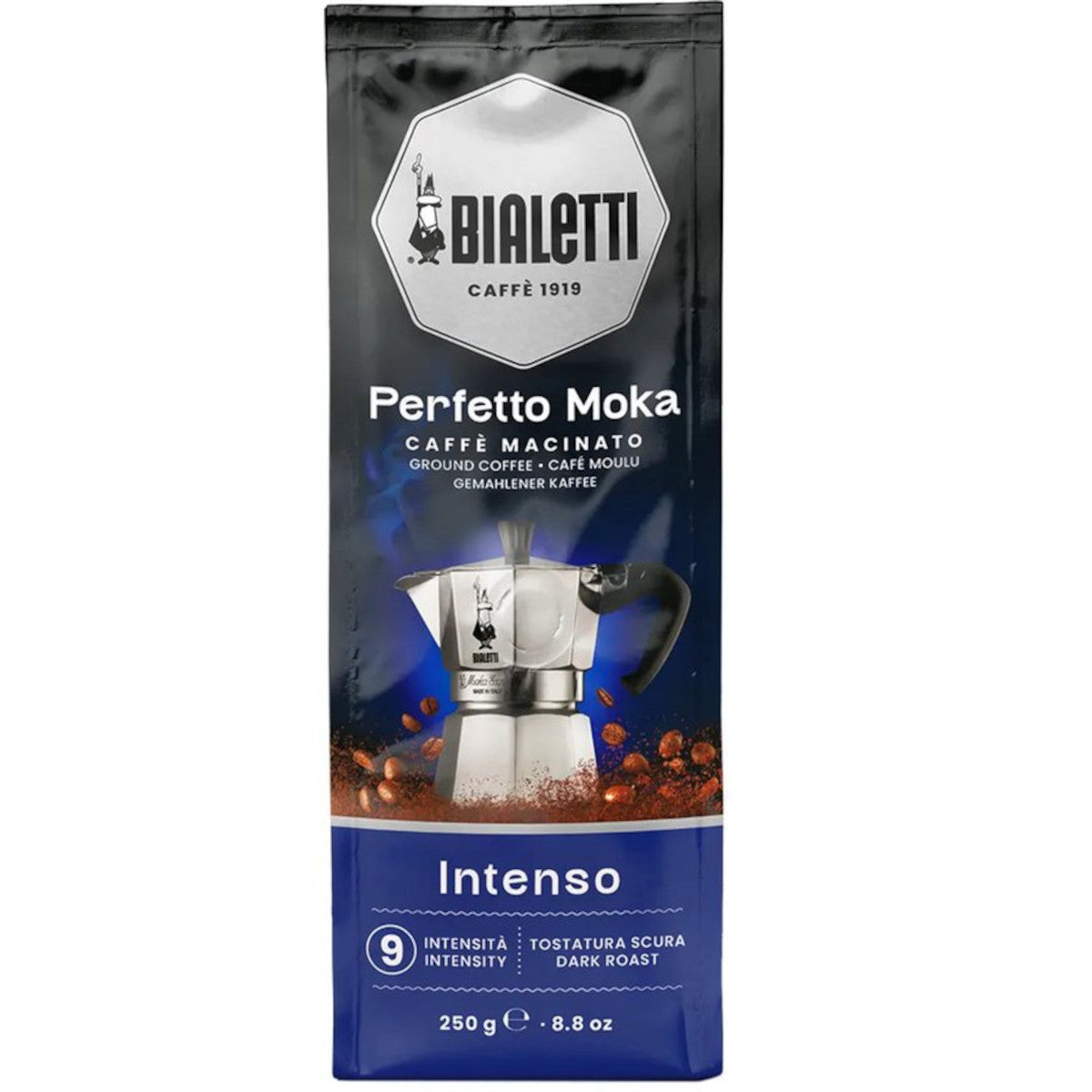 Bialetti Perfetto Moka Intenso – Gemalen Koffie – 250g