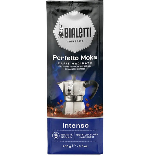 Bialetti Perfetto Moka Intenso – Gemalen Koffie – 250g