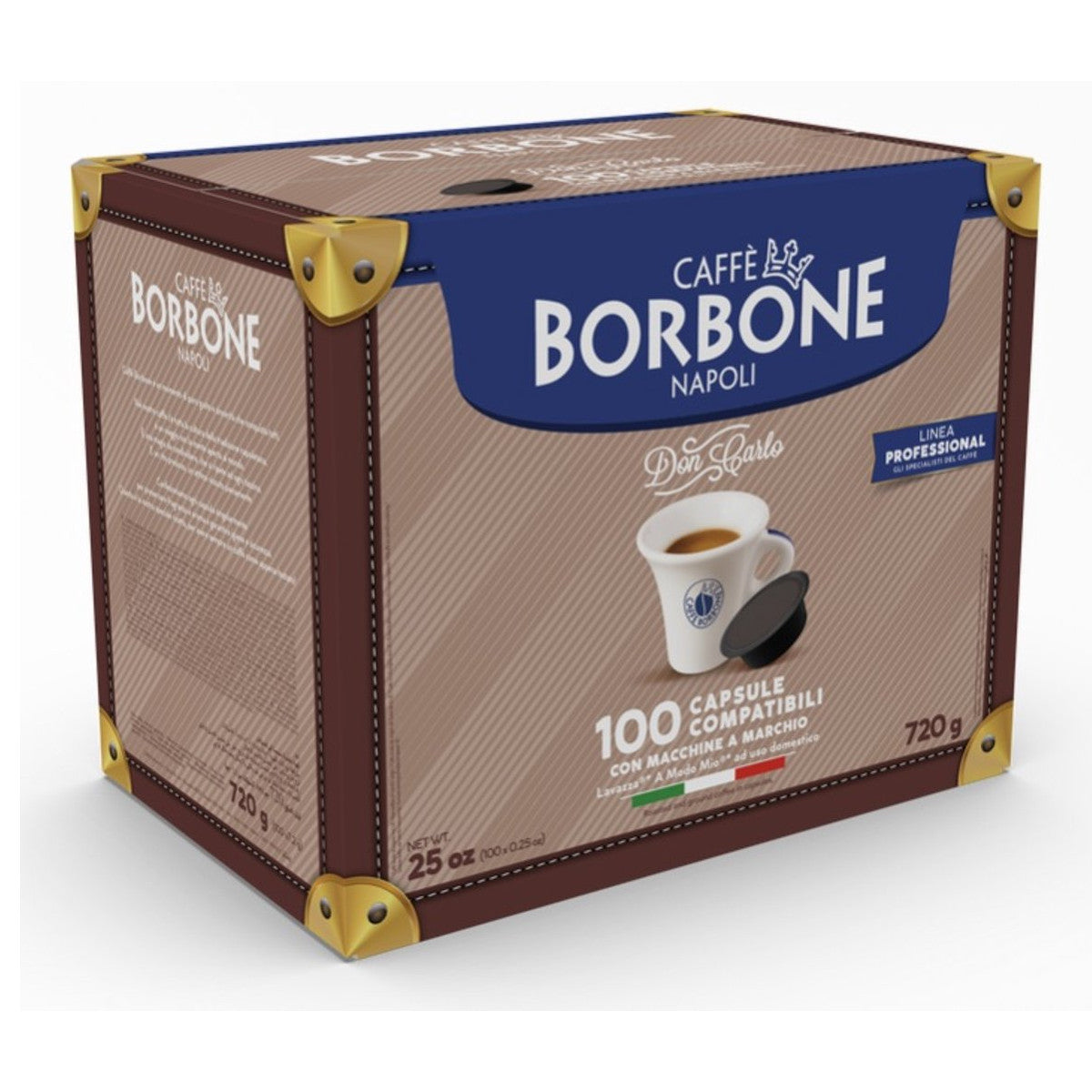 Borbone A Modo Mio Don Carlo - 100 koffiecups - 720g
