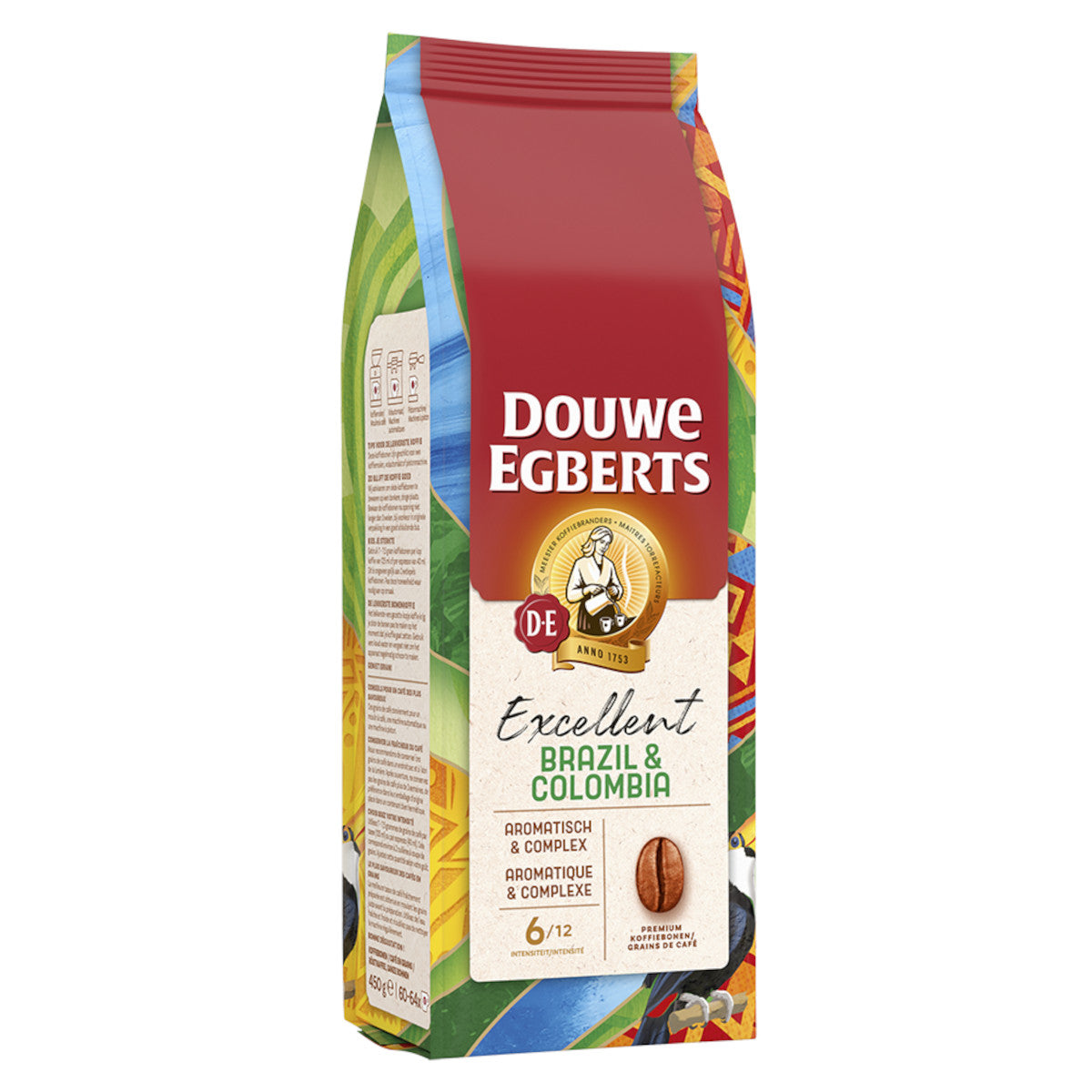 Douwe Egberts Excellent Brazil & Colombia - Koffiebonen - 450g