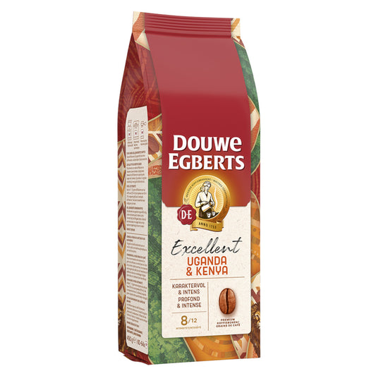 Douwe Egberts Excellent Uganda & Kenya - Koffiebonen - 450g