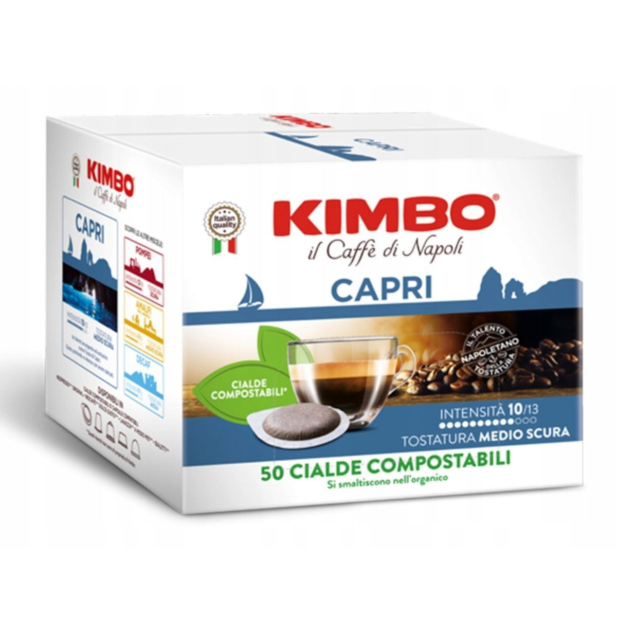 Kimbo il Caffe di Napoli Capri - E.S.E. - 50 Koffiepads