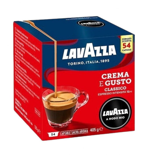 Lavazza Crema E Gusto Classico - 54 Koffiecups Compatibel met Lavazza A Modo Mio