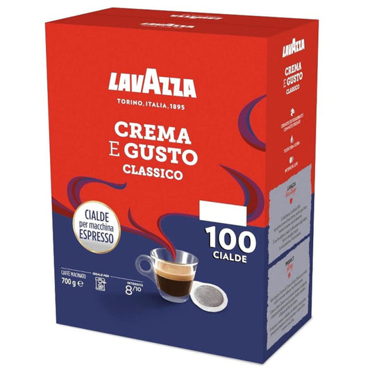 Lavazza Crema e Gusto Classico - Koffiepads - 100