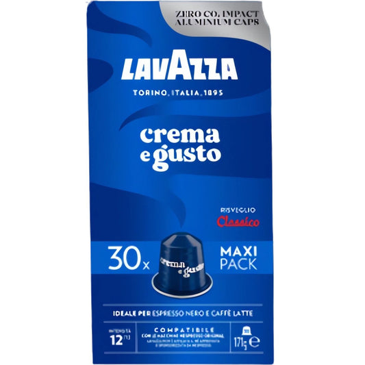 Lavazza Crema E Gusto Classico - 30 Koffiecups Compatibel met Nespresso Coffee Machine