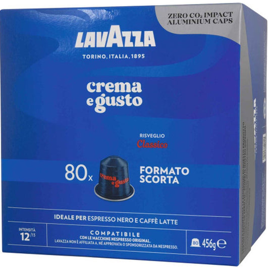 Lavazza Crema E Gusto Classico - 80 Koffiecups Compatibel met Nespresso Coffee Machine
