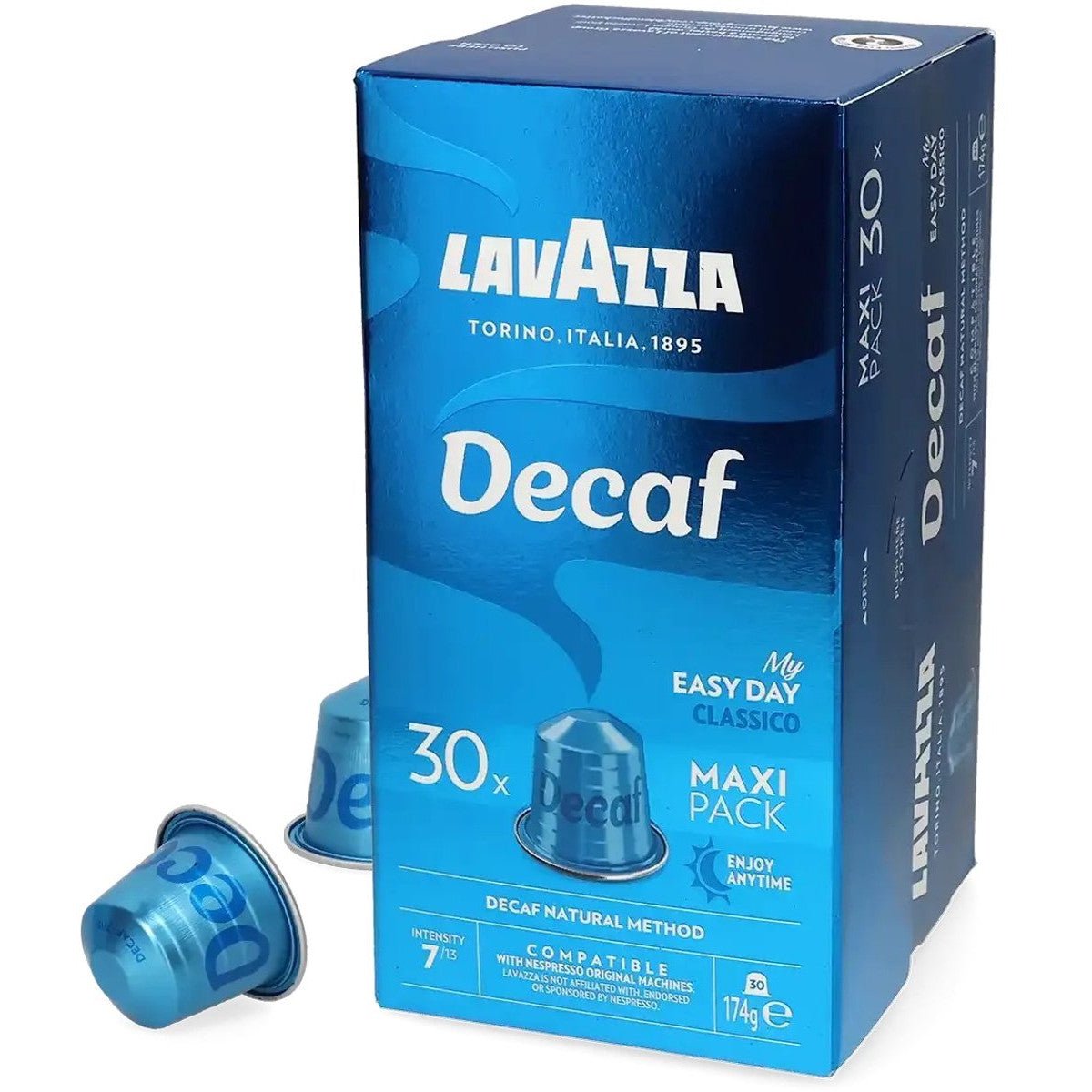 Lavazza Decaf - 30 Koffiecups Compatibel met Nespresso Coffee Machine