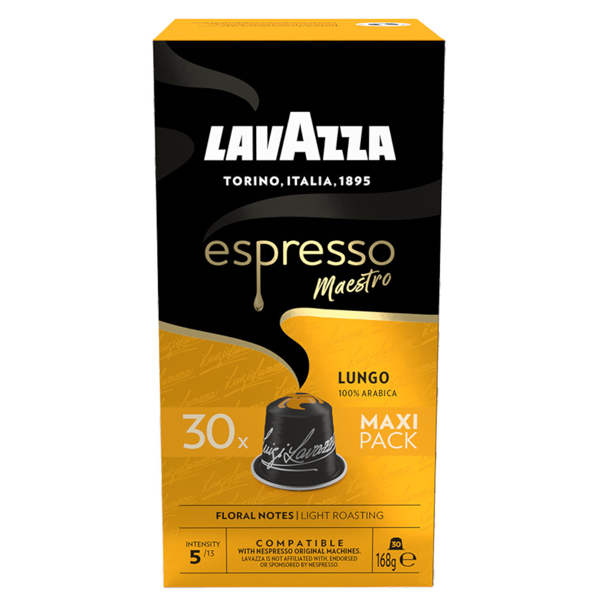 Lavazza Espresso Maestro Lungo - 30 Koffiecups Compatibel met Nespresso Coffee Machine