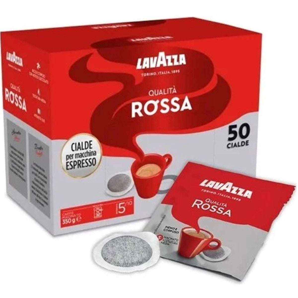 Lavazza Qualita Rossa - Koffiepads - 50