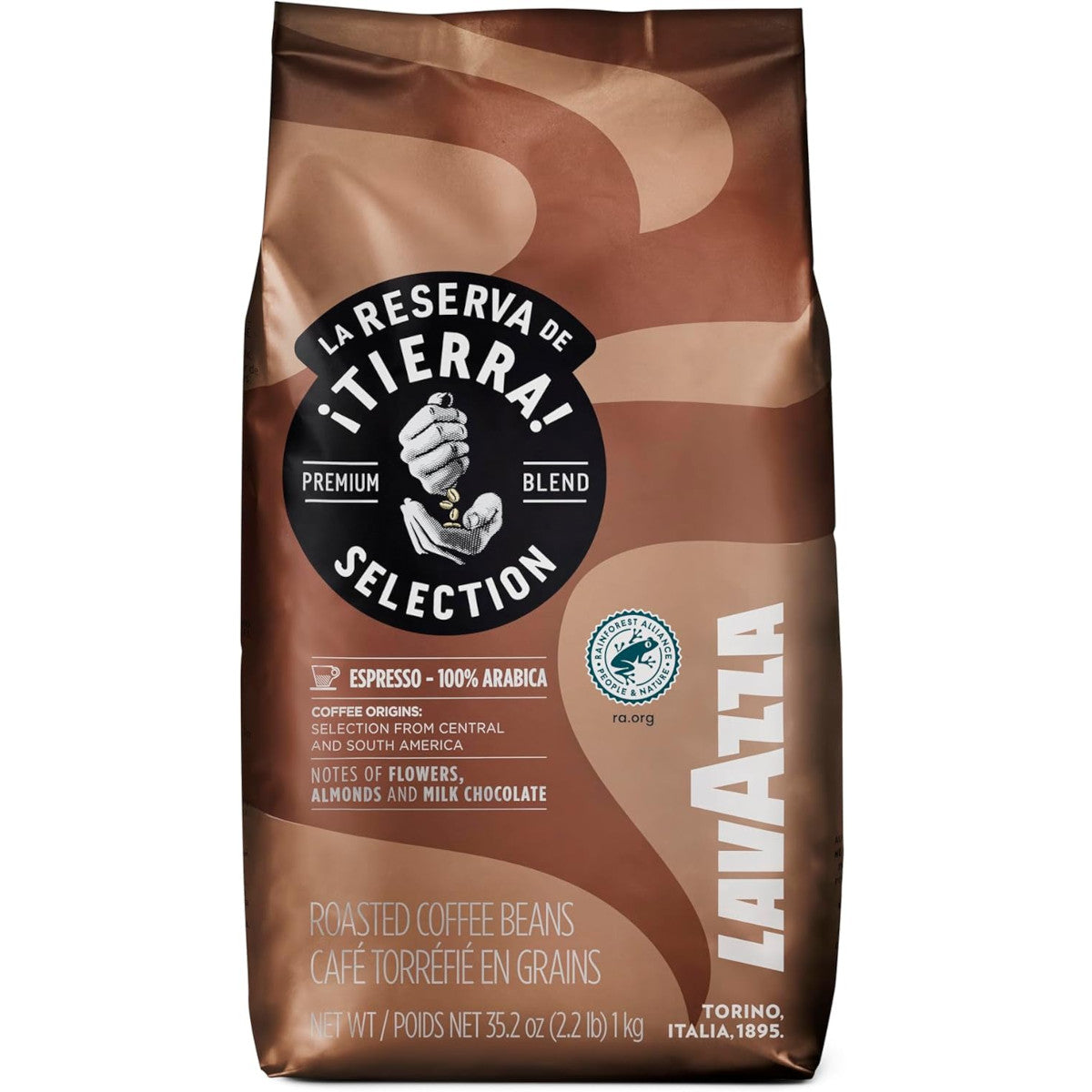 Lavazza La Reserva De Tierra Selection - Koffiebonen - 1000g