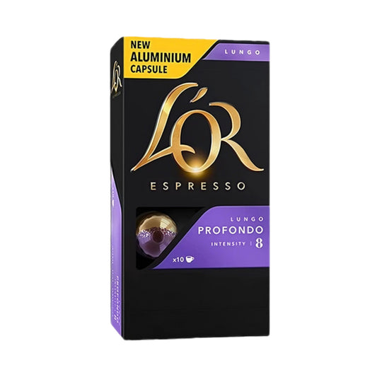 L'Or Espresso Lungo Profondo - 10 Koffiecups Compatibel met Nespresso Coffee Machine