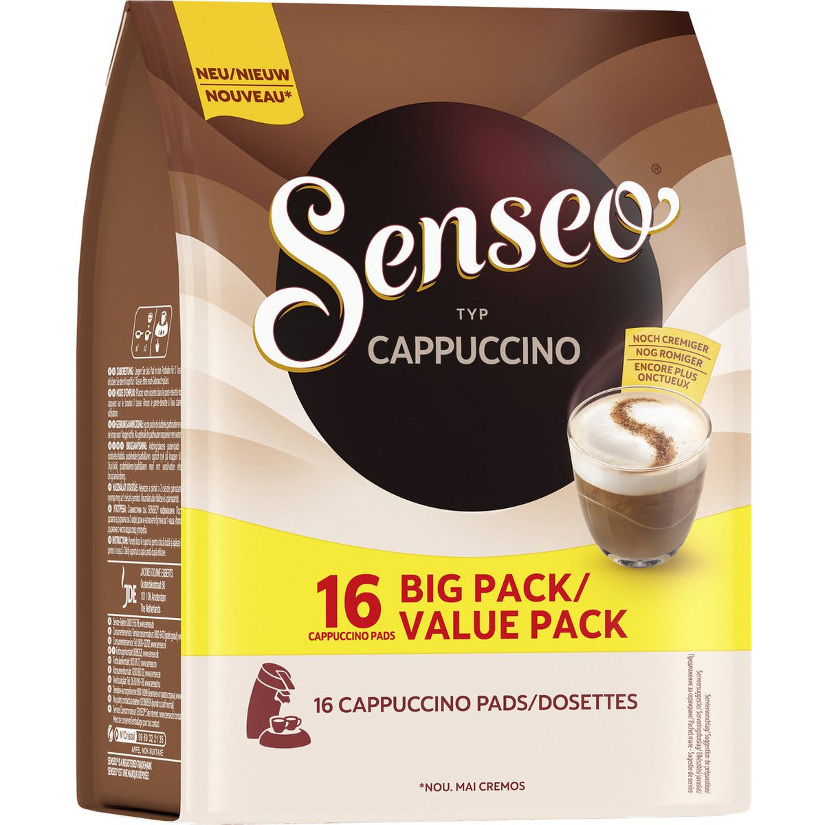 Senseo Cappuccino - Koffiepads - 16
