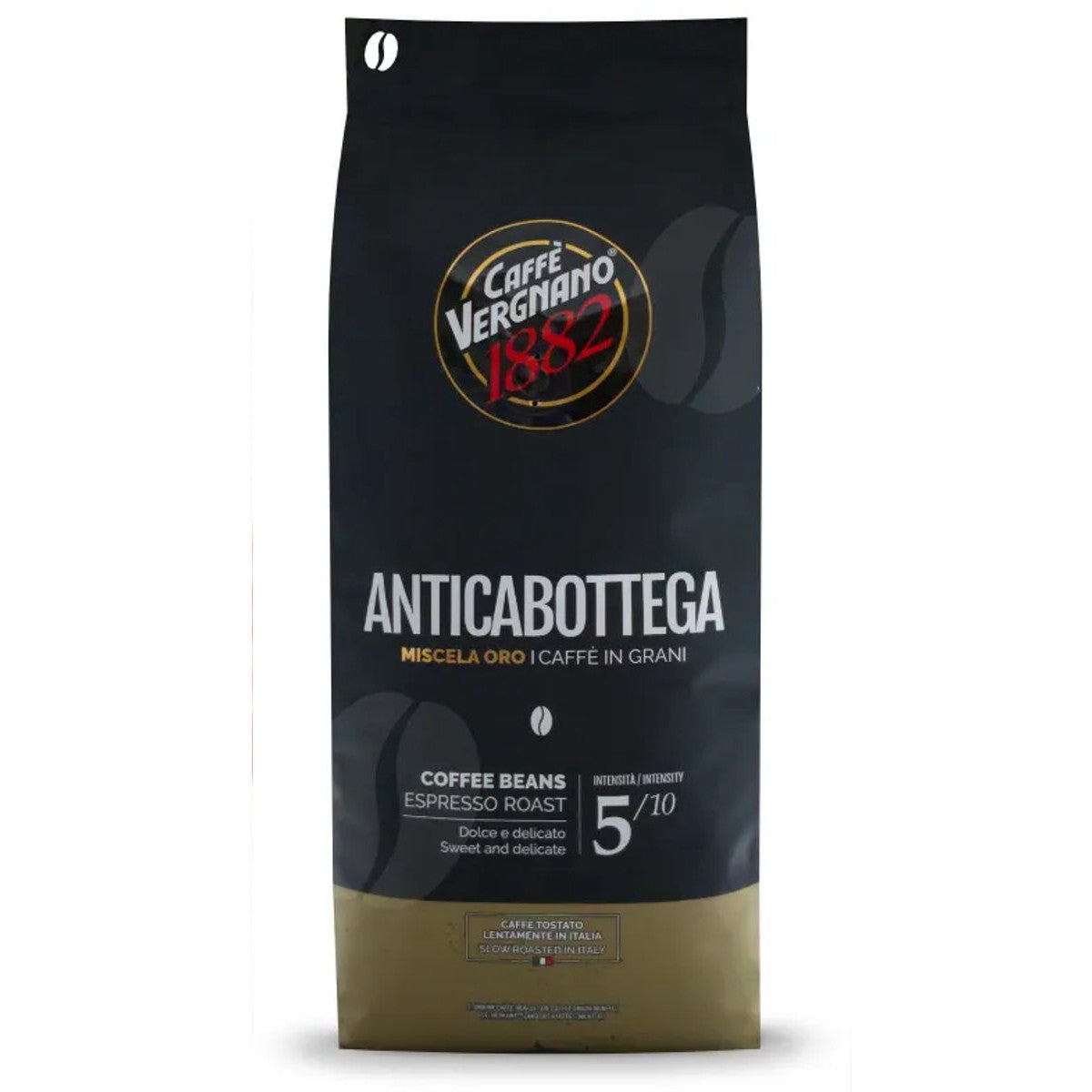 Caffe Vergnano Anticabottega Oro Espresso Roast - Koffiebonen - 1000g