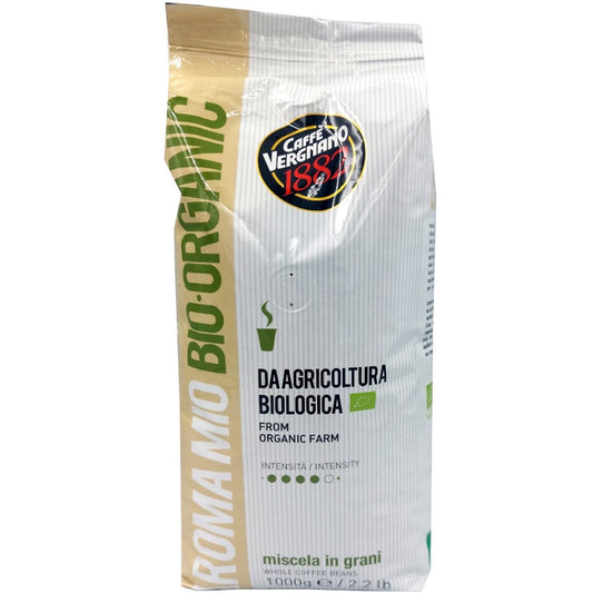Caffe Vergnano 1882 Aroma Mio Bio Organic Daagricoltura Biologica - Koffiebonen - 1000g